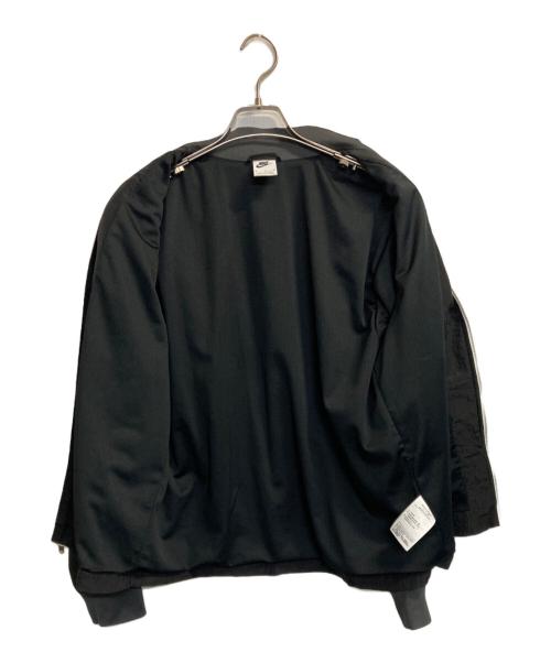 NIKE（ナイキ）NIKE (ナイキ) ラインドボンバージャケット ブラック サイズ:Mの古着・服飾アイテム