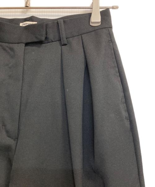 CREDONA（クレドナ）CREDONA (クレドナ) THE C  ICHIGUN PANTS / イチグンタックパンツ ブラックの古着・服飾アイテム