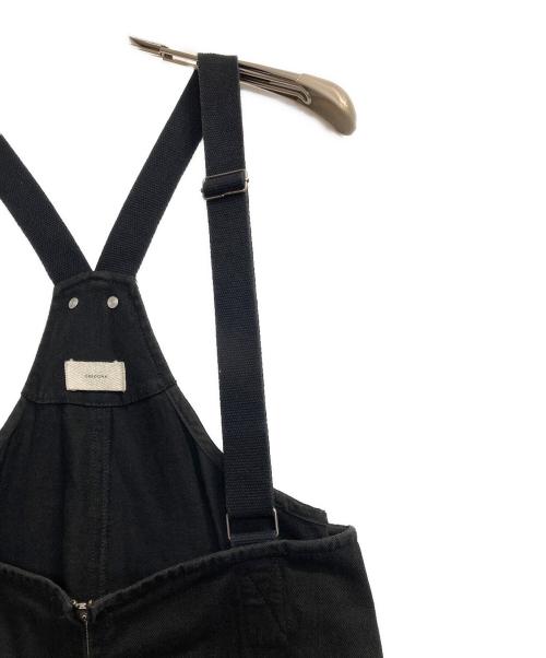 CREDONA（クレドナ）CREDONA (クレドナ) オーバーオール ブラック サイズ:ＦＲＥＥの古着・服飾アイテム