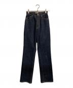 ETRE TOKYO×YANUKエトレトウキョウ×ヤヌーク）の古着「テーパードデニムパンツ」｜インディゴ