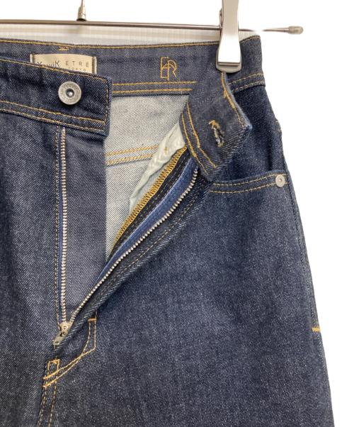 ETRE TOKYO（エトレトウキョウ）ETRE TOKYO (エトレトウキョウ) YANUK (ヤヌーク) テーパードデニムパンツ インディゴ サイズ:記載なしの古着・服飾アイテム