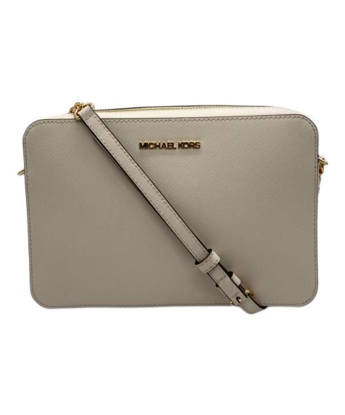 MICHAEL KORS（マイケル・コース）MICHAEL KORS (マイケルコース) チェーンショルダーバッグ アイボリーの古着・服飾アイテム