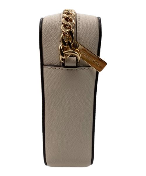 MICHAEL KORS（マイケル・コース）MICHAEL KORS (マイケルコース) チェーンショルダーバッグ アイボリーの古着・服飾アイテム