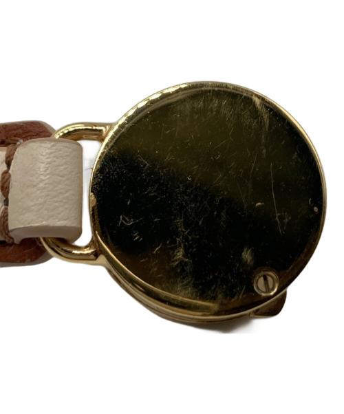 LOUIS VUITTON（ルイ ヴィトン）LOUIS VUITTON (ルイ ヴィトン) ブラスレ・LV オール アラウンド / レザーブレスレット ホワイトの古着・服飾アイテム