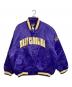 PUMA（プーマ）の古着「サテンスタジャン」｜パープル