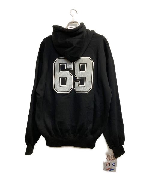 PLAYERZ69（プレイヤーズシックスティナイン）PLAYERZ69 (プレイヤーズシックスティナイン) プルオーバーパーカー ブラック サイズ:ＸＸＬの古着・服飾アイテム