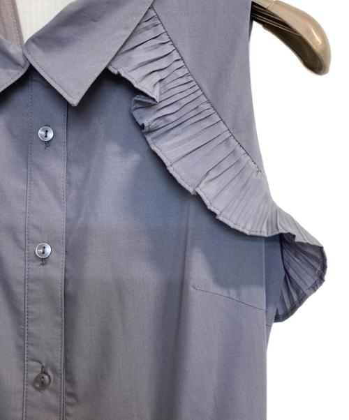 Snidel（スナイデル）Snidel (スナイデル) イレヘムシャツワンピース ラベンダーの古着・服飾アイテム