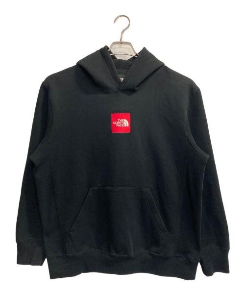 THE NORTH FACE（ザ ノース フェイス）THE NORTH FACE (ザ ノース フェイス) ボックスロゴプルオーバーパーカー ブラック サイズ:XLの古着・服飾アイテム