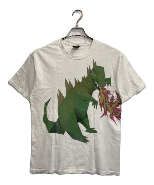 stussy（ステューシー）stussy (ステューシー) ORIGAMI DRAGON T / 折り紙ドラゴンTシャツ ホワイト サイズ:Mの古着・服飾アイテム