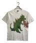 stussy（ステューシー）の古着「ORIGAMI DRAGON T / 折り紙ドラゴンTシャツ」｜ホワイト