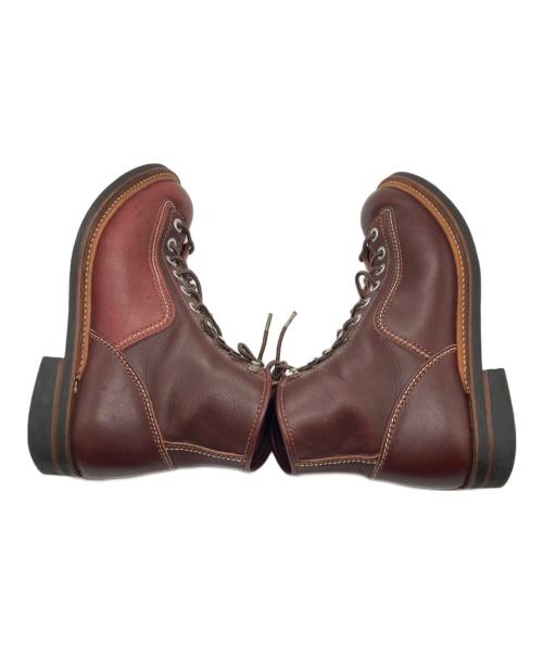 LONE WOLF BOOTS（ロンウルフブーツ）LONE WOLF BOOTS (ロンウルフブーツ) CAT'S PAW SOLE CARPENTER / カーペンターブーツ ブラウン サイズ:8の古着・服飾アイテム