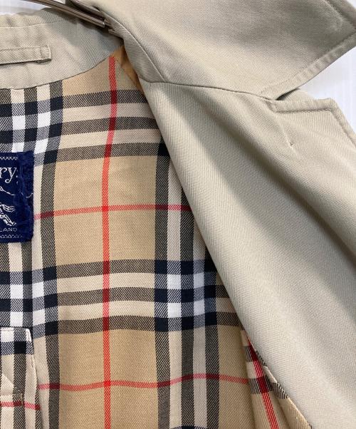 Burberry's（バーバリー）Burberry's (バーバリーズ) 比翼ステンカラーコート カーキ サイズ:記載なしの古着・服飾アイテム