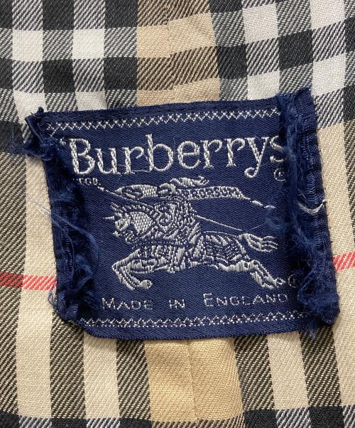 Burberry's（バーバリー）Burberry's (バーバリーズ) 比翼ステンカラーコート カーキ サイズ:記載なしの古着・服飾アイテム