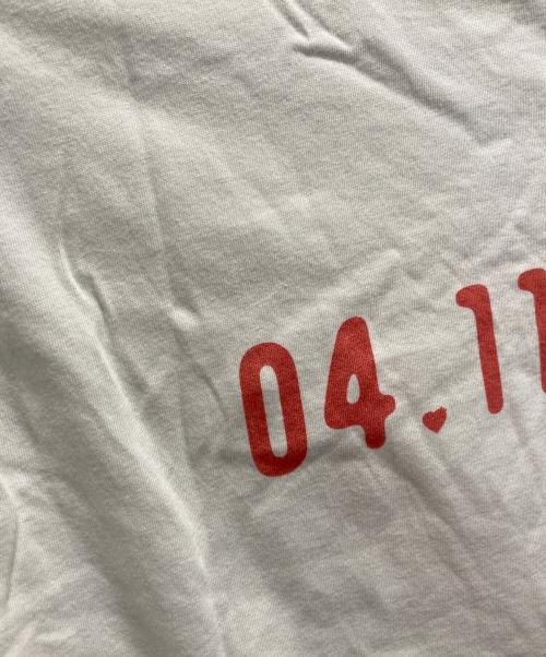 HUMAN MADE（ヒューマンメイド）HUMAN MADE (ヒューマンメイド) ビッグハートロゴTシャツ ホワイト サイズ:Ⅼの古着・服飾アイテム