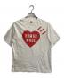 HUMAN MADE（ヒューマンメイド）の古着「ビッグハートロゴTシャツ」｜ホワイト
