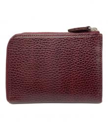 PORTER（ポーター）の古着「GLAZE MULTI WALLET/ラウンドジップウォレット」｜ボルドー