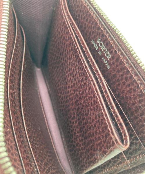 PORTER（ポーター）PORTER (ポーター) GLAZE MULTI WALLET/ラウンドジップウォレット ボルドーの古着・服飾アイテム