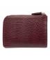 PORTER（ポーター）の古着「GLAZE MULTI WALLET/ラウンドジップウォレット」｜ボルドー