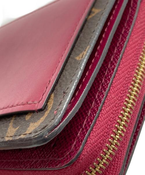 LOUIS VUITTON（ルイ ヴィトン）LOUIS VUITTON (ルイ ヴィトン) ポルトフォイユ・ルー 二つ折り財布 ボルドー×ブラウンの古着・服飾アイテム