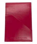 The Warmthcrafts-Manufactureウォームスクラフツマニュファクチャー）の古着「レザーパスケース」｜ピンク