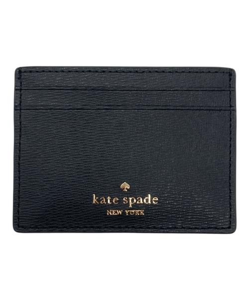 Kate Spade（ケイトスペード）Kate Spade (ケイトスペード) プレッツェルカードケース ブラックの古着・服飾アイテム