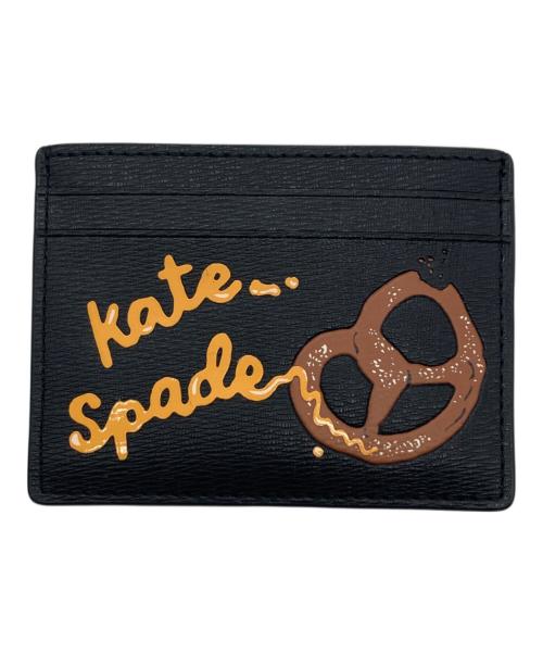 Kate Spade（ケイトスペード）Kate Spade (ケイトスペード) プレッツェルカードケース ブラックの古着・服飾アイテム