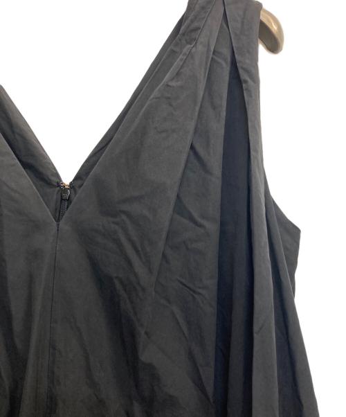 ETRE TOKYO（エトレトウキョウ）ETRE TOKYO (エトレトウキョウ) タックテントオールインワン ブラック サイズ:Ｓの古着・服飾アイテム