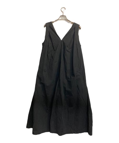 ETRE TOKYO（エトレトウキョウ）ETRE TOKYO (エトレトウキョウ) タックテントオールインワン ブラック サイズ:Ｓの古着・服飾アイテム