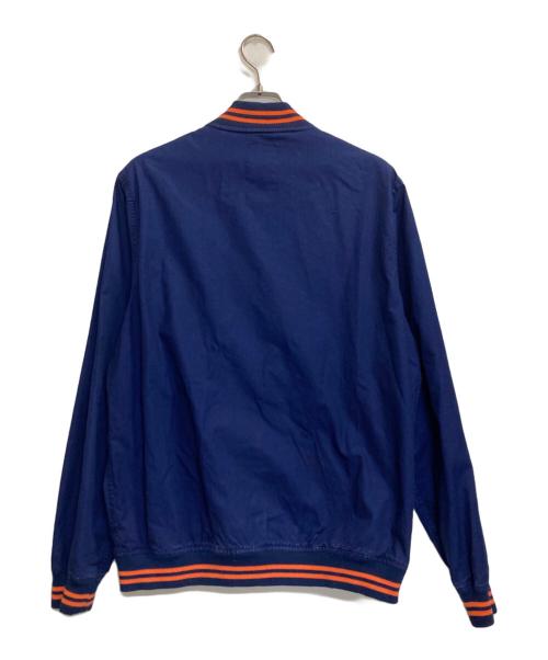 stussy（ステューシー）stussy (ステューシー) BLACK SHEEP VARSITY JACKET ブルー サイズ:Ｌの古着・服飾アイテム