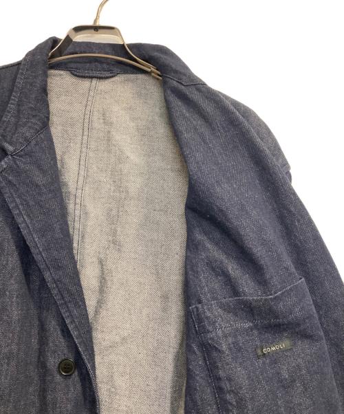 COMOLI（コモリ）COMOLI (コモリ) NAVY DENIM JACKET/ネイビーデニムジャケット インディゴ サイズ:3の古着・服飾アイテム