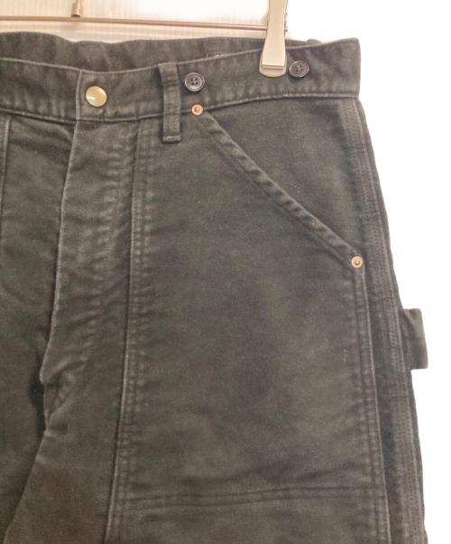 COMOLI（コモリ）COMOLI (コモリ) Moleskin Painter Pants/モールスキンペインターパンツ ブラック サイズ:3の古着・服飾アイテム