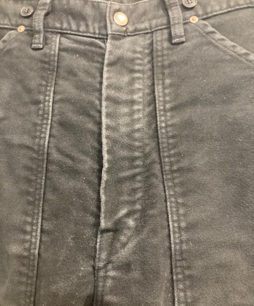 COMOLI（コモリ）COMOLI (コモリ) Moleskin Painter Pants/モールスキンペインターパンツ ブラック サイズ:3の古着・服飾アイテム