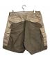 sacai (サカイ) Nylon Twill Mix Shorts/ベルテッドナイロンショーツ ベージュ×カーキ サイズ:4：22000円