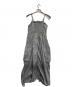 SLY (スライ) FRONT ZIP GATHER CAMI ワンピース グレー サイズ:FREE：4000円