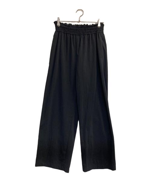 JOURNAL STANDARD（ジャーナルスタンダード）JOURNAL STANDARD (ジャーナルスタンダード) ナイロンストレッチワイドパンツ ブラック サイズ:40の古着・服飾アイテム