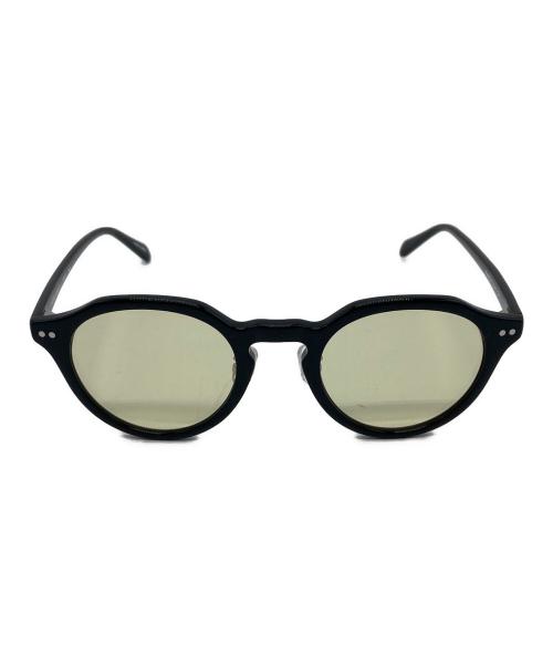 UNITED ARROWS TOKYO（ユナイテッドアローズトウキョウ）UNITED ARROWS TOKYO (ユナイテッドアローズトウキョウ) 金子眼鏡 (カネコガンキョウ) Matt サングラス ブラック×イエローの古着・服飾アイテム