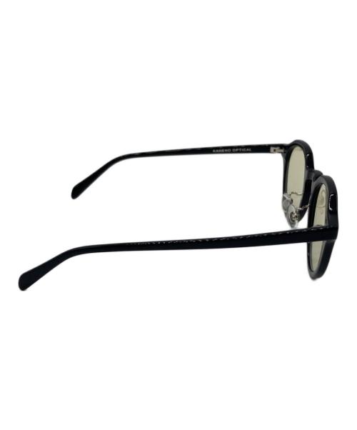 UNITED ARROWS TOKYO（ユナイテッドアローズトウキョウ）UNITED ARROWS TOKYO (ユナイテッドアローズトウキョウ) 金子眼鏡 (カネコガンキョウ) Matt サングラス ブラック×イエローの古着・服飾アイテム