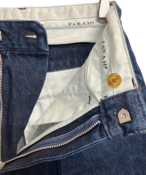 FARAH（ファーラー）FARAH (ファーラー) Two-tuck WIde Tapered Pants/ 2タックワイドテーパード インディゴ サイズ:30の古着・服飾アイテム
