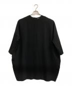 mizuiro-indミズイロインド）の古着「ワイドシルエットブラウスワンピース」｜ブラック