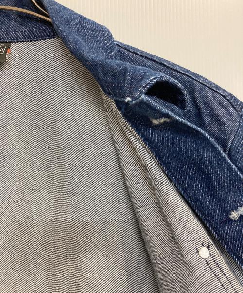 PRISON BLUES（プリズンブルース）PRISON BLUES (プリズンブルース) デニムジャケット インディゴ サイズ:02の古着・服飾アイテム