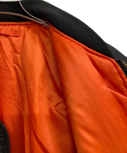 AVIREX（アヴィレックス）AVIREX (アヴィレックス) COMMERCIAL MA-1フライトジャケット ブラック サイズ:XLの古着・服飾アイテム