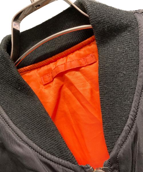 AVIREX（アヴィレックス）AVIREX (アヴィレックス) COMMERCIAL MA-1フライトジャケット ブラック サイズ:XLの古着・服飾アイテム