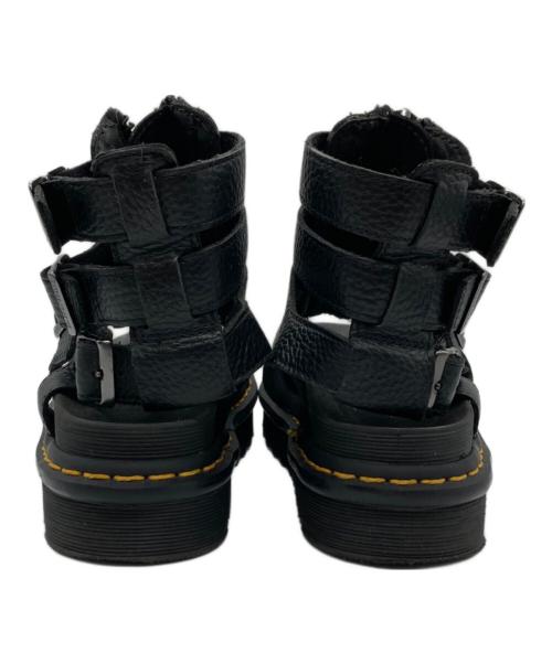 Dr.Martens（ドクターマーチン）Dr.Martens (ドクターマーチン) OLSON / レザーストラップサンダル ブラック サイズ:UK3の古着・服飾アイテム