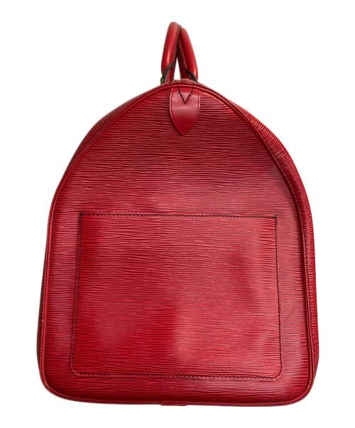 LOUIS VUITTON（ルイ ヴィトン）LOUIS VUITTON (ルイ ヴィトン) キーポル60 / ボストンバッグ レッドの古着・服飾アイテム