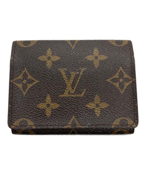 LOUIS VUITTON（ルイ ヴィトン）LOUIS VUITTON (ルイ ヴィトン) カードケース ブラウンの古着・服飾アイテム
