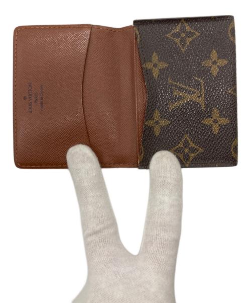 LOUIS VUITTON（ルイ ヴィトン）LOUIS VUITTON (ルイ ヴィトン) カードケース ブラウンの古着・服飾アイテム