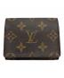 LOUIS VUITTON（ルイ ヴィトン）の古着「カードケース」｜ブラウン