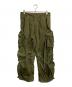 HOUSTON（ヒューストン）の古着「NYLON UK TECHNO PANTS / ナイロン UK テクノパンツ」｜グリーン