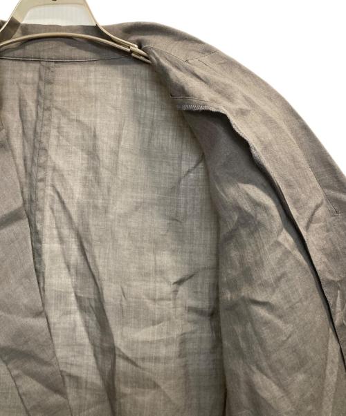 SHIPS（シップス）SHIPS (シップス) ラミー シアー ジャケット ブラウン サイズ:36の古着・服飾アイテム