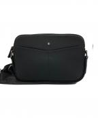 MONTBLANCモンブラン）の古着「Sartorial Zip Top Messenger/メッセンジャーショルダーバッグ」｜ブラック
